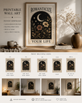 Romanticize your life wall art 🌙